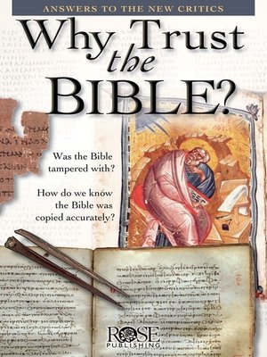 cover image of Why Trust the Bible?